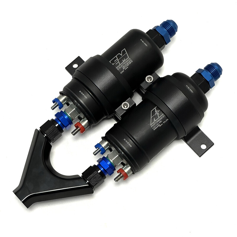 AEM 800 Lph Twin Fuel Pump Bundle